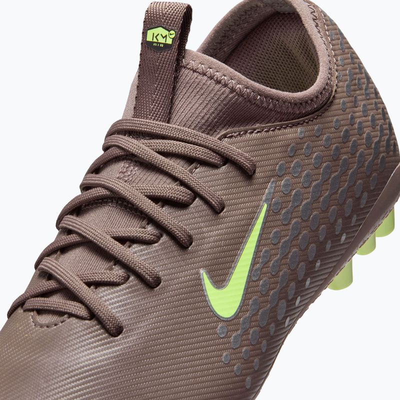Buty piłkarskie dziecięce Nike Zoom Vapor 16 Academy Kylian Mbappe Jr AG plum eclipse/metallic silver 4