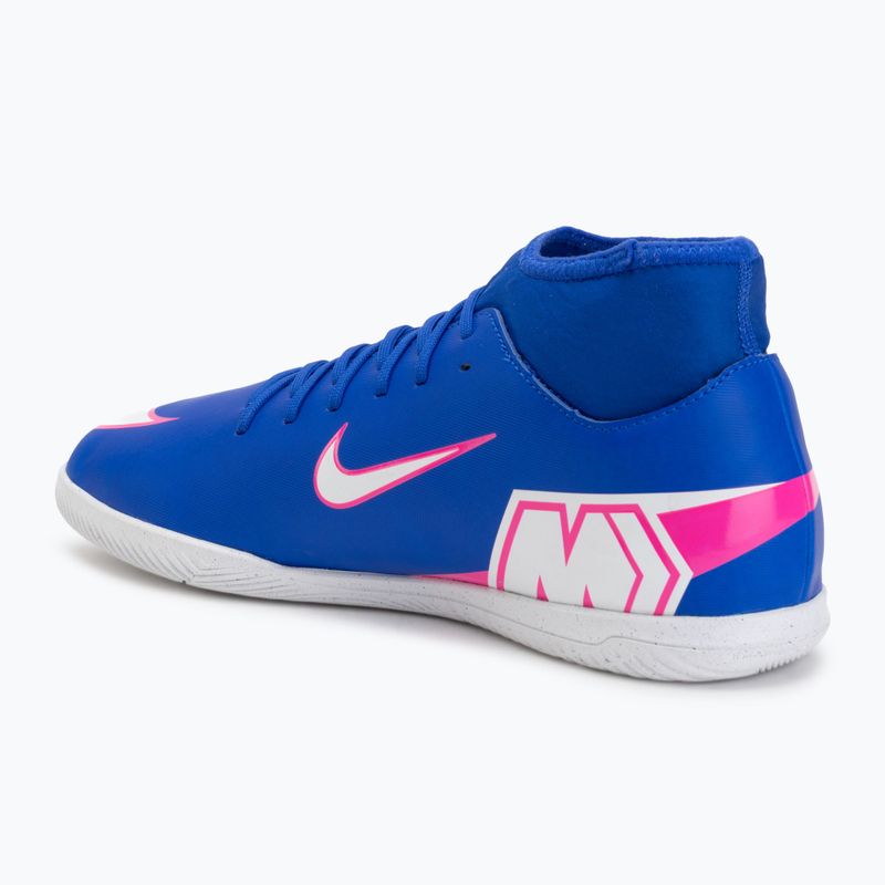 Buty piłkarskie męskie Nike Mercurial Superfly 10 Club IC racer blue/white 3