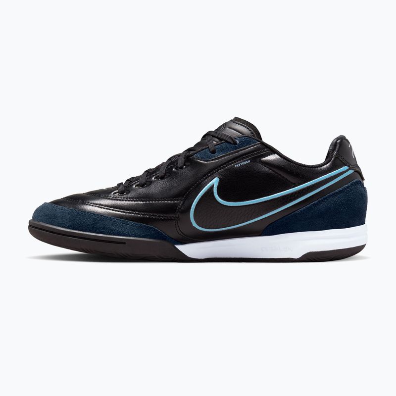 Buty piłkarskie męskie Nike Streetgato black/ice blue/obsidian 2