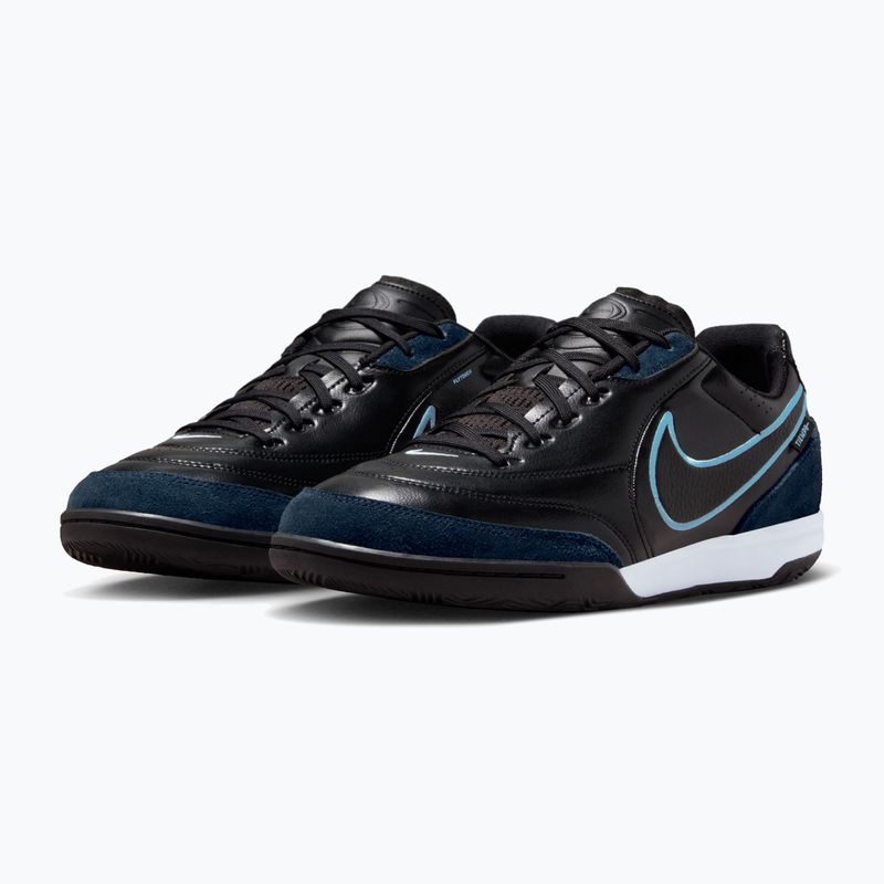 Buty piłkarskie męskie Nike Streetgato black/ice blue/obsidian 3