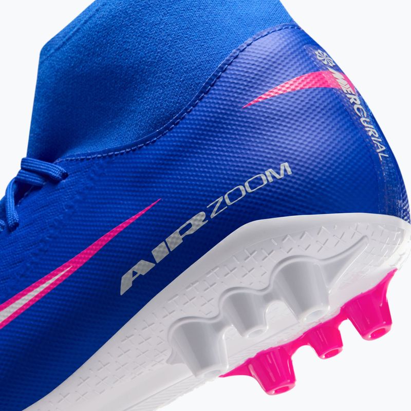 Buty piłkarskie męskie Nike Mercurial Superfly 10 Academy AG racer blue/white 8