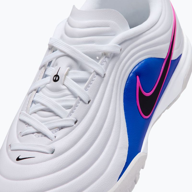 Buty piłkarskie dziecięce Nike Tiempo Maestro Academy Jr TF white/racer blue/pink blast/black 8