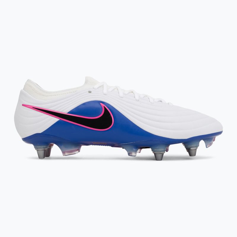 Buty piłkarskie męskie Nike Tiempo Maestro Elite SG-Pro white/racer blue/pink blast/black 2