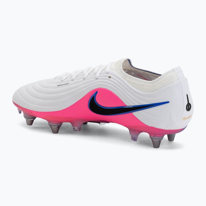Buty piłkarskie męskie Nike Tiempo Maestro Elite SG-Pro white/racer blue/pink blast/black 3