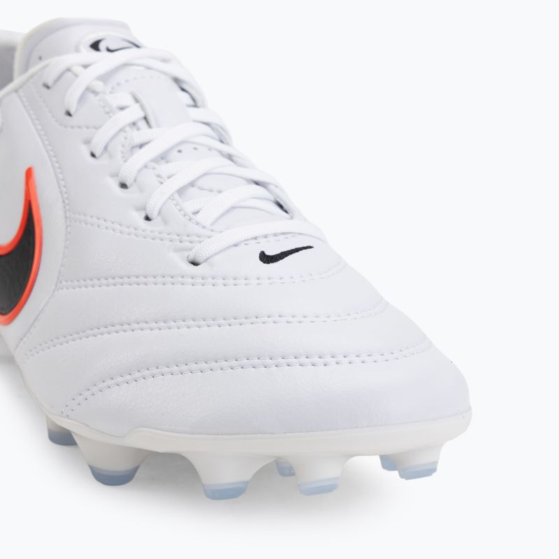 Buty piłkarskie męskie Nike Tiempo Ligera Pro FG white/bright crimson/black 7