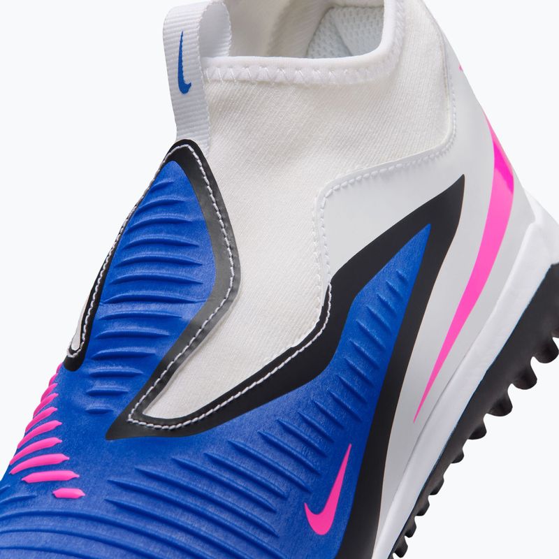 Buty piłkarskie dziecięce Nike Phantom 6 High Academy TF racer blue/white/pink blast 8