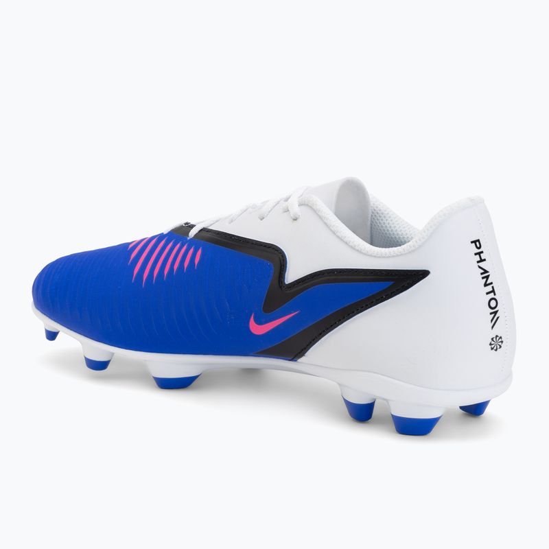 Buty piłkarskie męskie Nike Phantom 6 Low Club FG/MG racer blue/white/pink blast 3