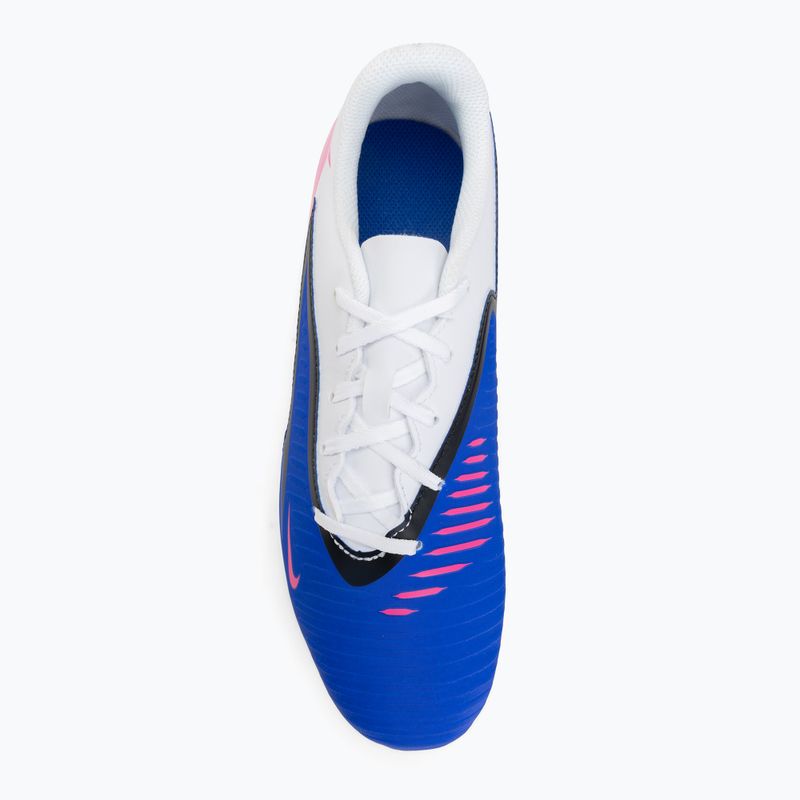 Buty piłkarskie męskie Nike Phantom 6 Low Club FG/MG racer blue/white/pink blast 5