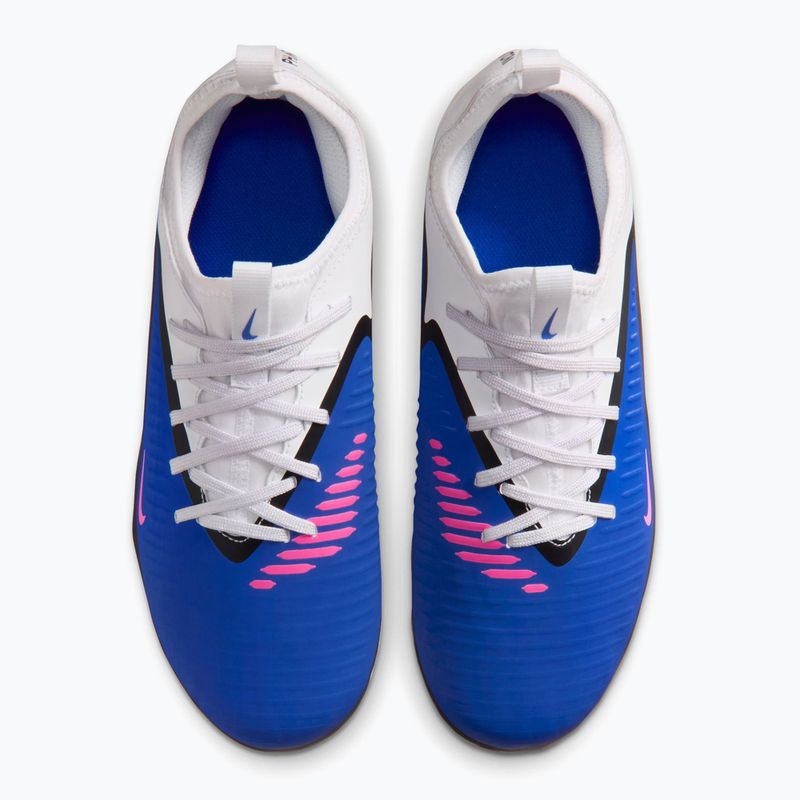 Buty piłkarskie dziecięce Nike Phantom 6 Low Academy FG/MG Jr racer blue/white/pink blast 8