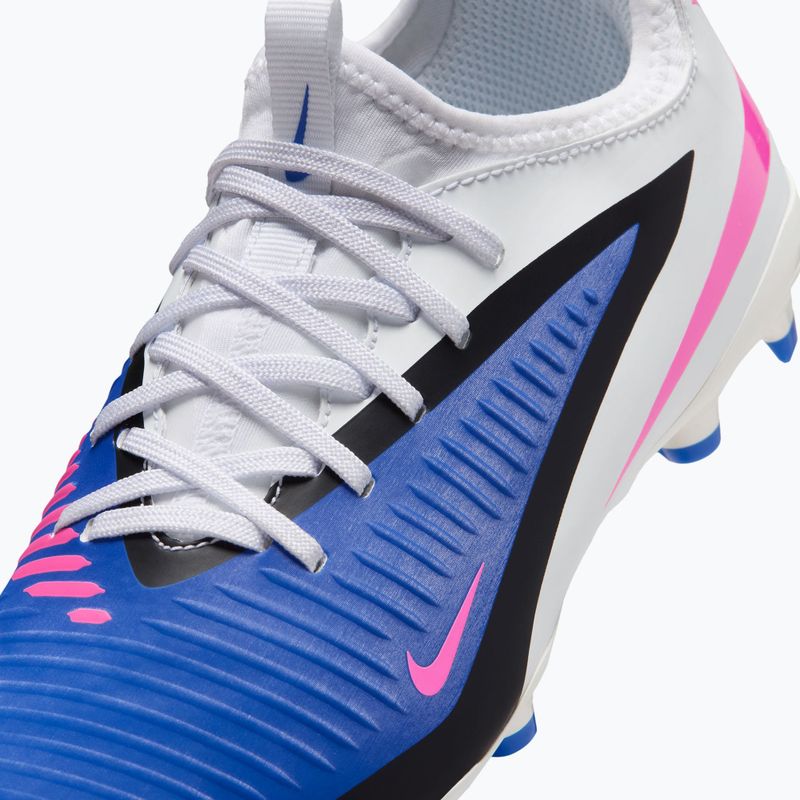 Buty piłkarskie dziecięce Nike Phantom 6 Low Academy FG/MG Jr racer blue/white/pink blast 9