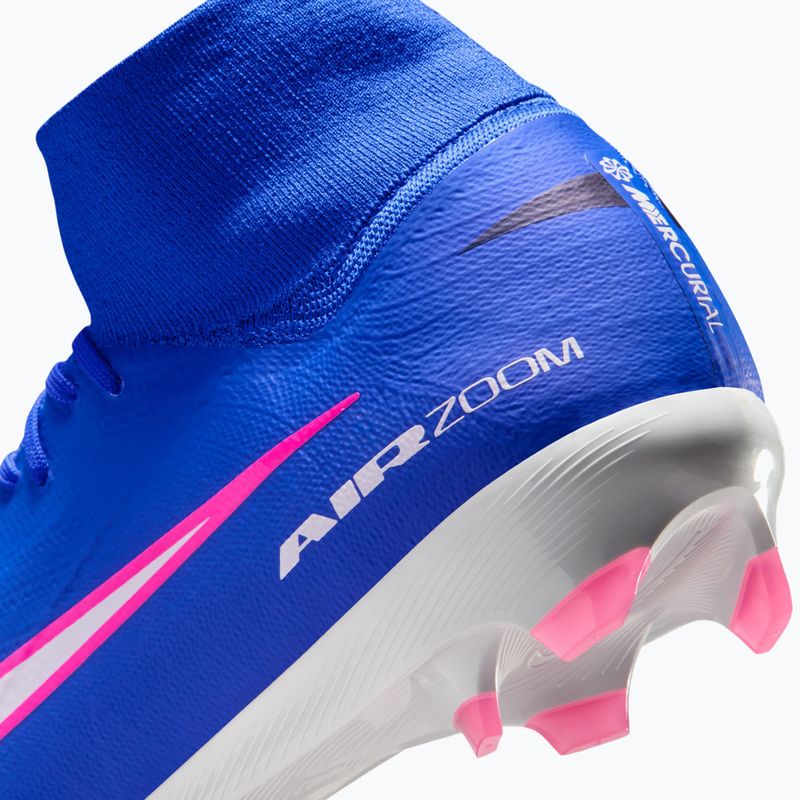 Buty piłkarskie męskie Nike Mercurial Superfly 10 Pro FG race blue/white 10