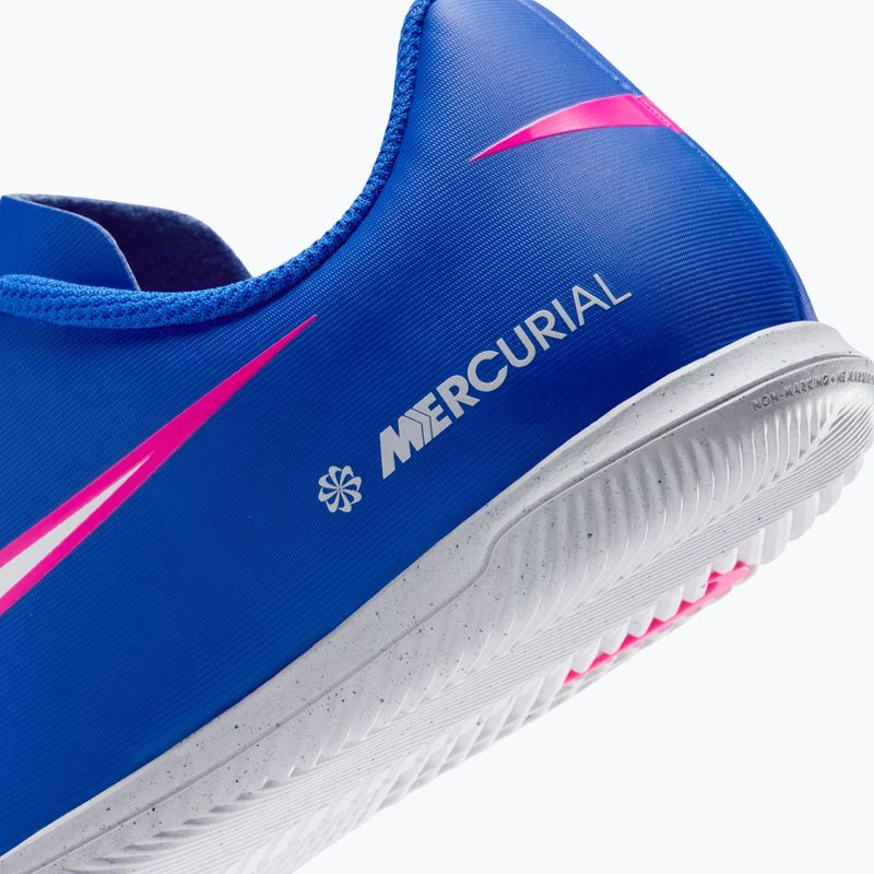 Buty piłkarskie dziecięce Nike Mercurial Vapor 16 Club IC racer blue/white 10