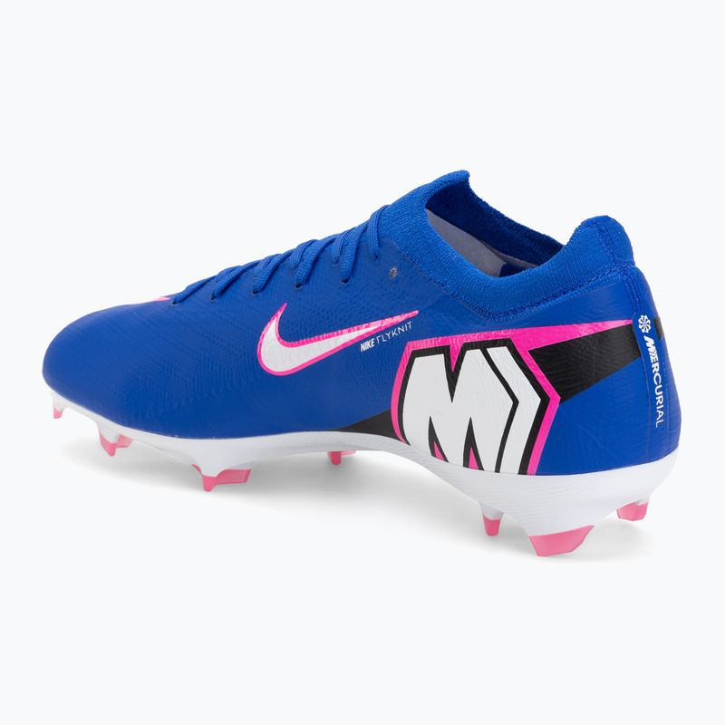 Buty piłkarskie męskie Nike Mercurial Vapor 16 Pro FG race blue/white 3