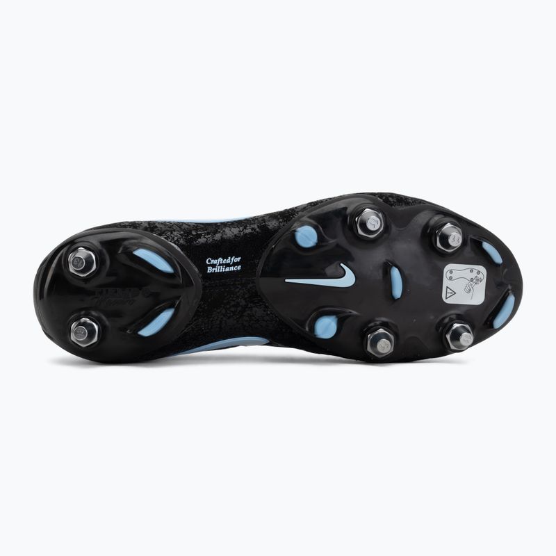 Buty piłkarskie męskie Nike Tiempo Maestro Elite SG-Pro black/ice blue 4