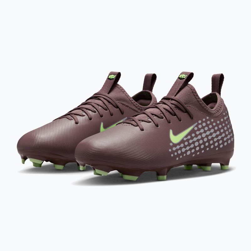 Buty piłkarskie dziecięce Nike Mercurial Vapor 16 Academy Kylian Mbappe FG/MG plum eclipse/metallic silver 3