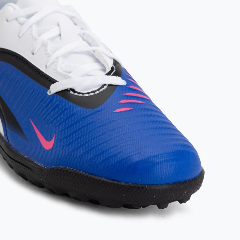 Buty piłkarskie dziecięce Nike Jr. Phantom 6 Low Club TF racer blue/white/pink blast 7