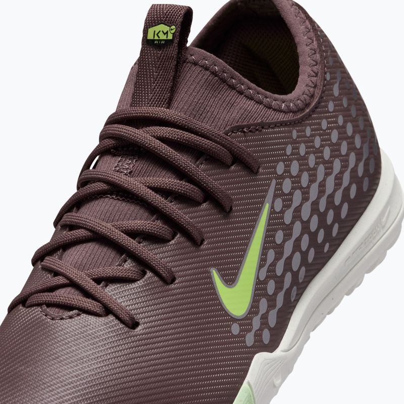 Buty piłkarskie dziecięce Nike Mercurial Vapor 16 Academy Kylian Mbappe TF plum eclipse/metallic silver 7