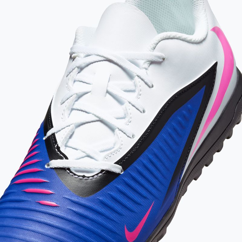 Buty piłkarskie męskie Nike Phantom 6 Low Club TF racer blue/white/pink blast 8