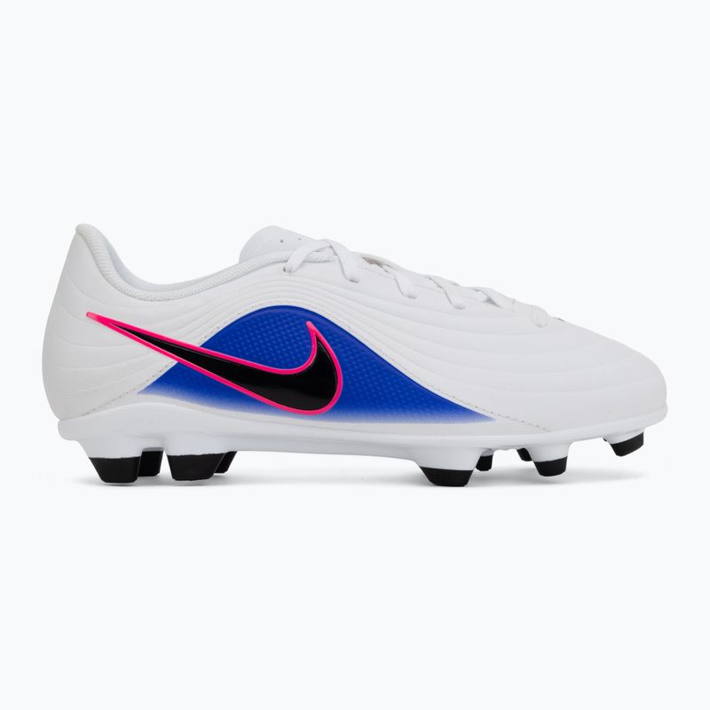 Buty piłkarskie dziecięce Nike Tiempo Maestro Club Jr FG/MG white/racer blue/pink blast/black 2