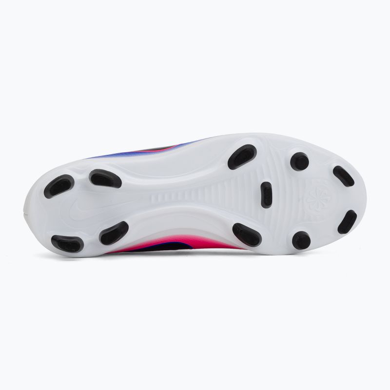 Buty piłkarskie dziecięce Nike Tiempo Maestro Club Jr FG/MG white/racer blue/pink blast/black 4