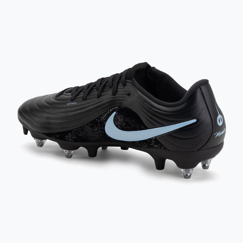 Buty piłkarskie męskie Nike Tiempo Maestro Acad SG-Pro AC black/ice blue 3
