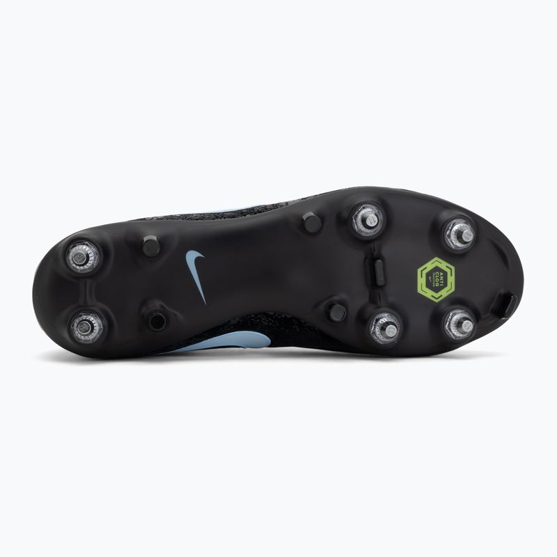 Buty piłkarskie męskie Nike Tiempo Maestro Acad SG-Pro AC black/ice blue 4