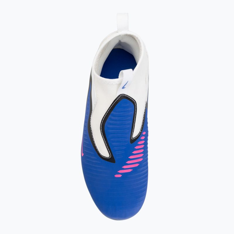 Buty piłkarskie dziecięce Nike Jr. Phantom 6 High Academy FG/MG racer blue/white/pink blast 5