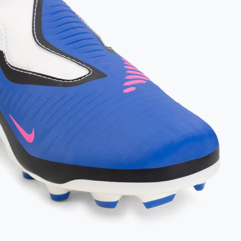 Buty piłkarskie dziecięce Nike Jr. Phantom 6 High Academy FG/MG racer blue/white/pink blast 7