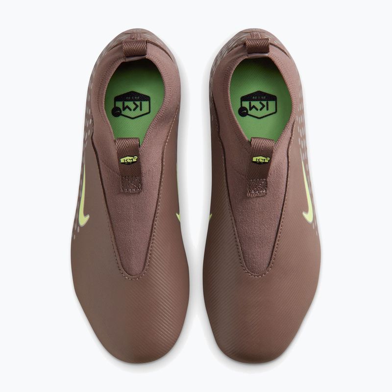Buty piłkarskie dziecięce Nike Mercurial Superfly 10 Academy "Kylian Mbappé" Jr FG plum eclipse/metallic silver 5