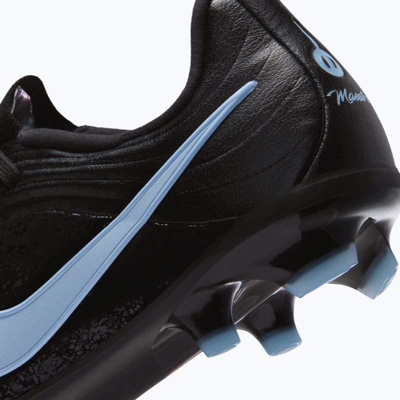 Buty piłkarskie dziecięce Nike Tiempo Maestro Academy Jr FG/MG black/ice blue 10