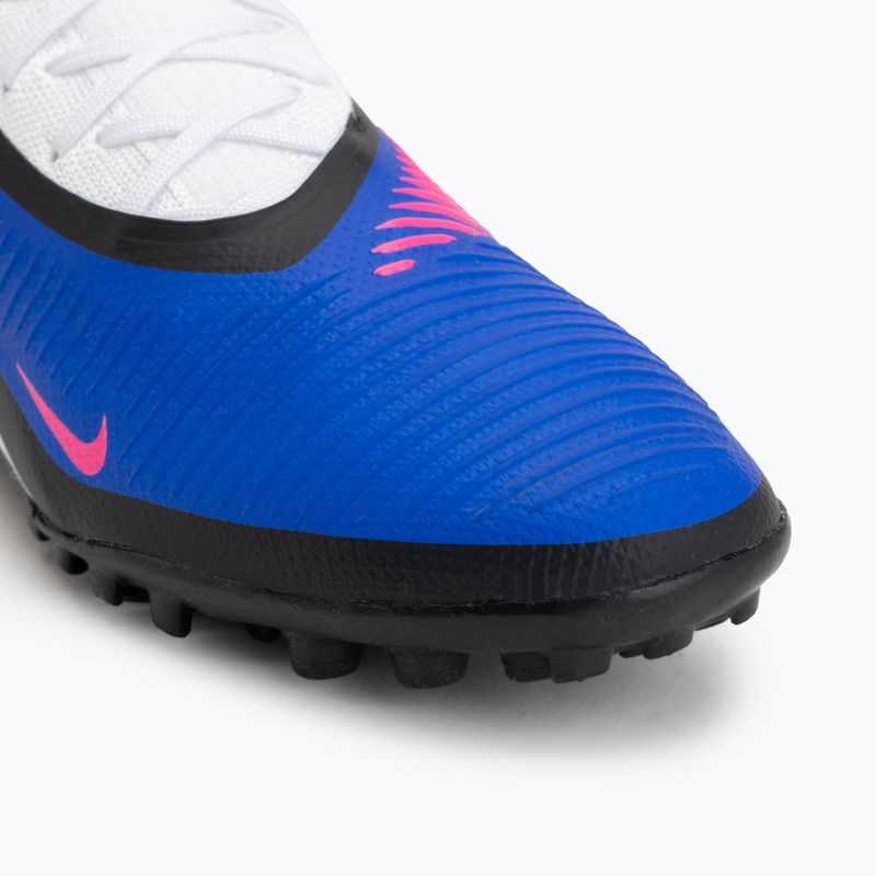 Buty piłkarskie męskie Nike Phantom 6 Low Pro TF racer blue/white/pink blast 7