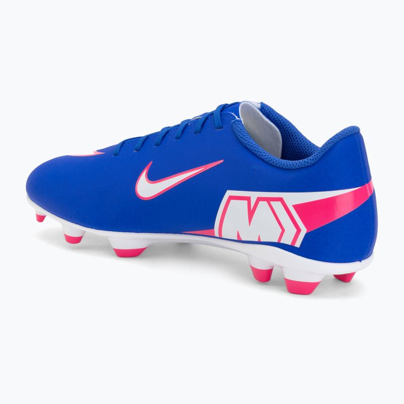 Buty piłkarskie męskie Nike Mercurial Vapor 16 Club FG/MG racer blue/white 3