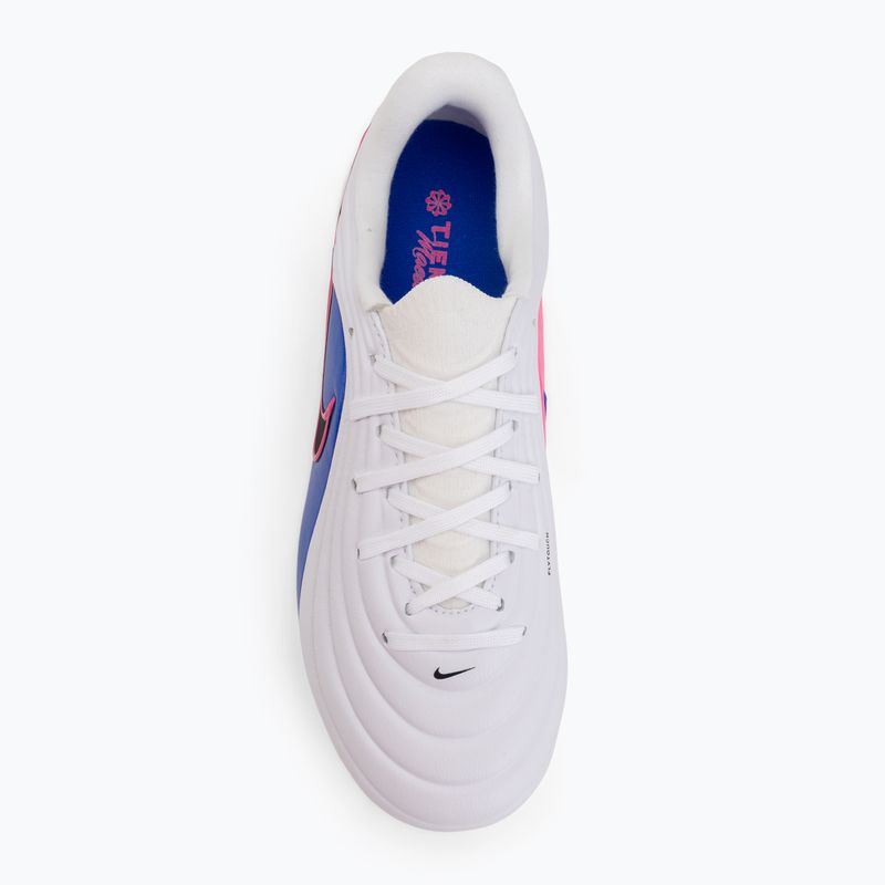 Buty piłkarskie dziecięce Nike Tiempo Maestro Academy Jr FG/MG white/racer blue/pink blast/black 5