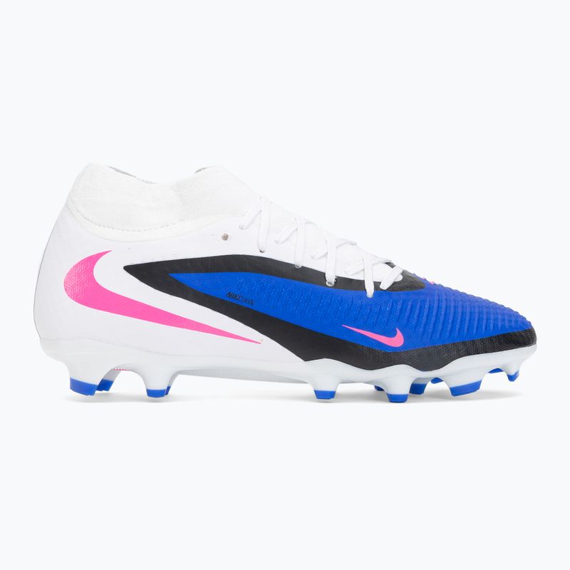 Buty piłkarskie męskie Nike Phantom 6 High Academy FG/MG racer blue/white/pink blast 2
