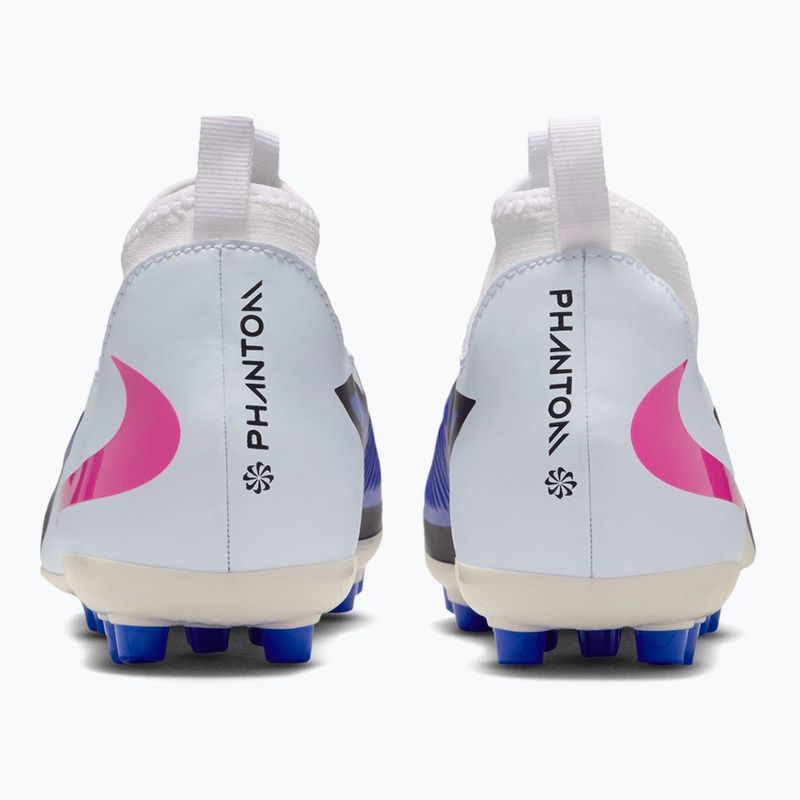 Buty piłkarskie dziecięce Nike Jr. Phantom 6 High Academy FG/MG racer blue/white/pink blast 11