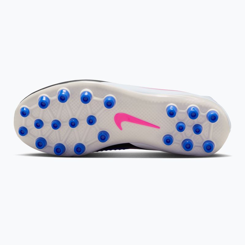 Buty piłkarskie dziecięce Nike Jr. Phantom 6 High Academy FG/MG racer blue/white/pink blast 12