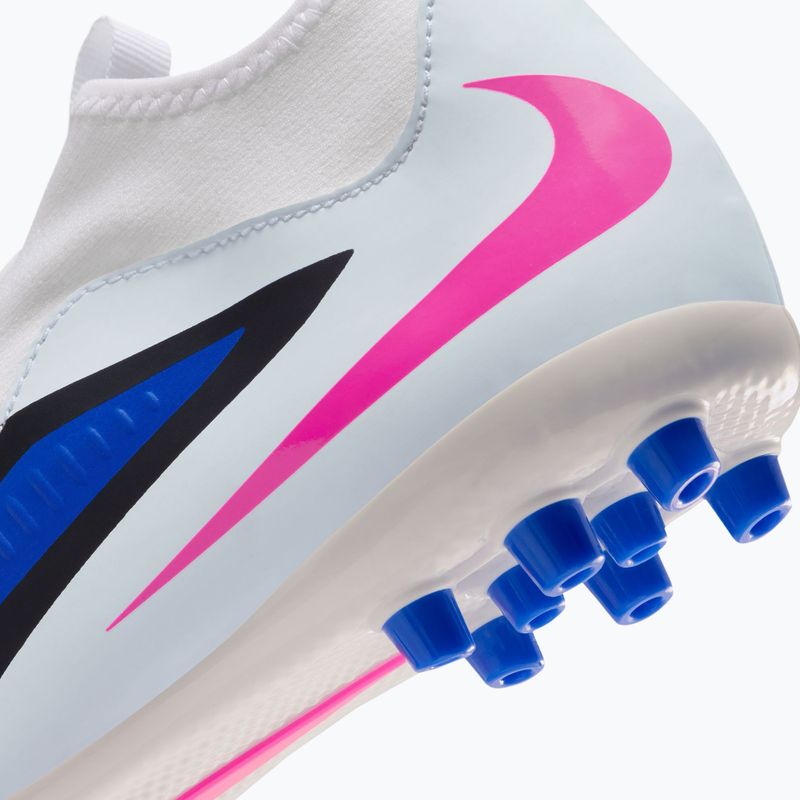 Buty piłkarskie dziecięce Nike Jr. Phantom 6 High Academy FG/MG racer blue/white/pink blast 15
