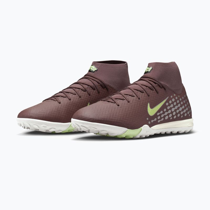 Buty piłkarskie męskie Nike Mercurial Superfly 10 Academy Kylian Mbappé TF plum eclipse/metallic silver 3