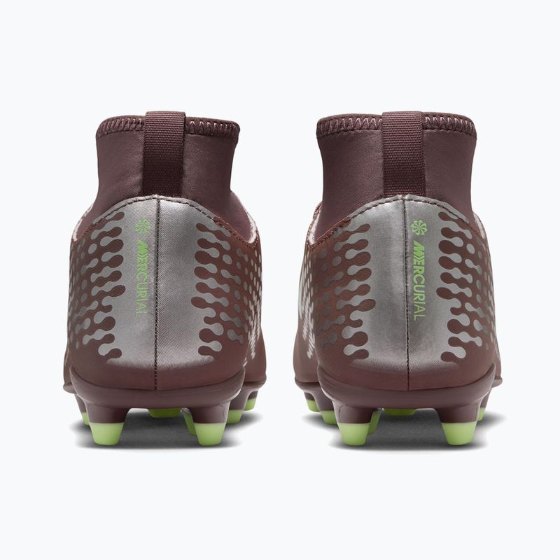 Buty piłkarskie dziecięce Nike Mercurial Superfly 10 Club "Kylian Mbappé" Jr FG/MG plum eclipse/metallic silver 4