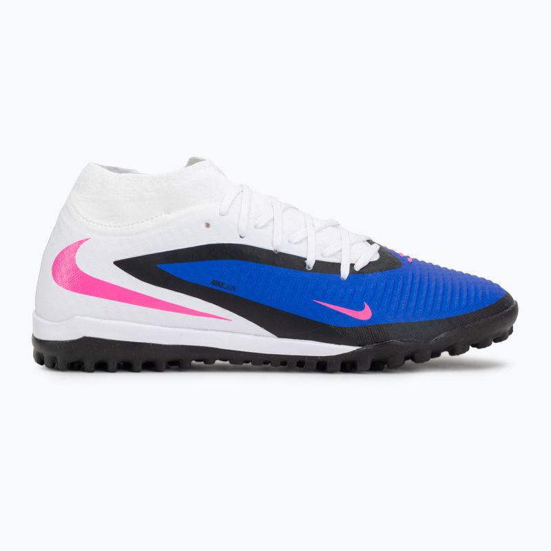 Buty piłkarskie męskie Nike Phantom 6 High Academy TF racer blue/white/pink blast 2