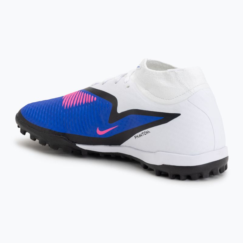 Buty piłkarskie męskie Nike Phantom 6 High Academy TF racer blue/white/pink blast 3