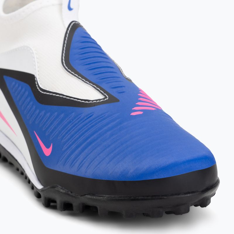 Buty piłkarskie dziecięce Nike Phantom 6 High Academy TF racer blue/white/pink blast 7
