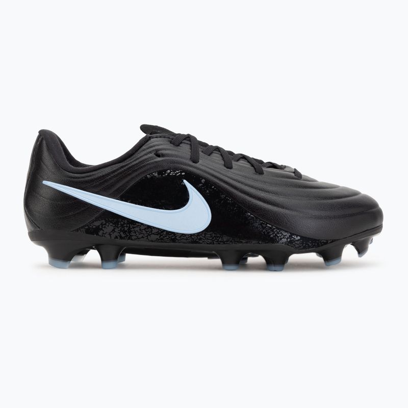 Buty piłkarskie dziecięce Nike Tiempo Maestro Academy Jr FG/MG black/ice blue 2
