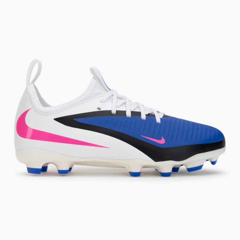 Buty piłkarskie dziecięce Nike Phantom 6 Low Academy FG/MG Jr racer blue/white/pink blast 2