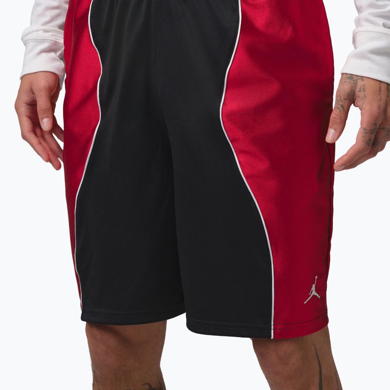 Spodenki koszykarskie męskie Nike Jordan Sport black/white/gym red 4