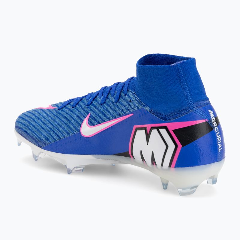Buty piłkarskie męskie Nike Mercurial Superfly 10 Elite FG racer blue/white 3