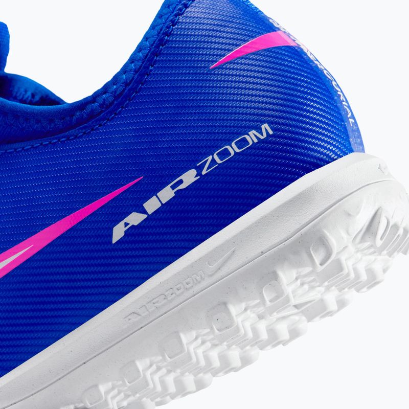 Buty piłkarskie dziecięce Nike Mercurial Vapor 16 Academy TF racer blue/white 9