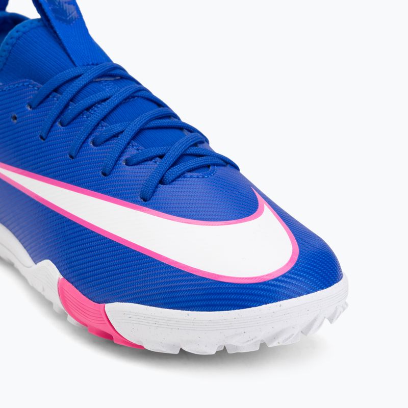 Buty piłkarskie dziecięce Nike Mercurial Vapor 16 Academy TF racer blue/white 7