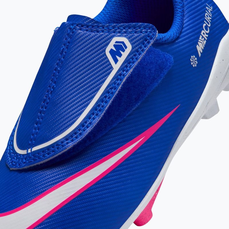Buty piłkarskie dziecięce Nike Mercurial Vapor 16 Club FG/MG racer blue/white 8