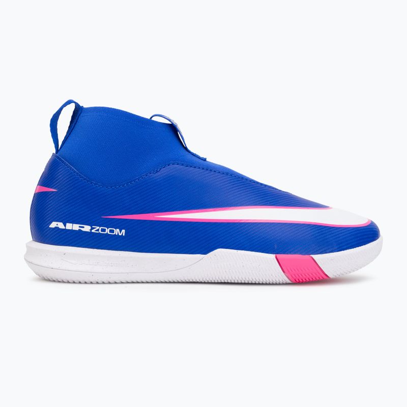 Buty piłkarskie dziecięce Nike Mercurial Superfly 10 Academy IC racer blue/white 2